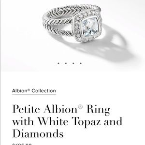 Beautiful David Yurman Ring